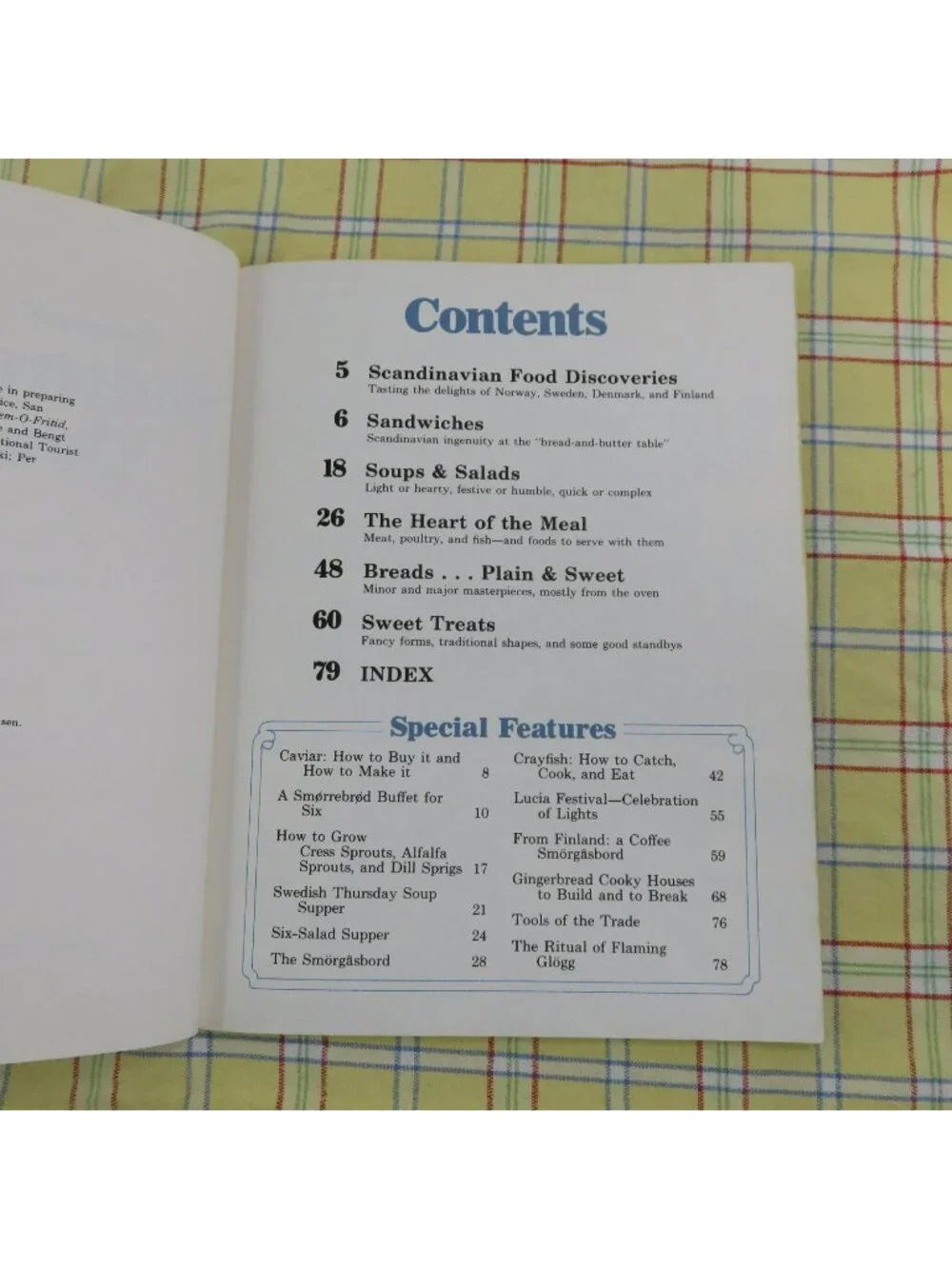 Sunset Scandinavian Cook Book 1st Ed 1st Printing 1974 Step-by-Step Techniques